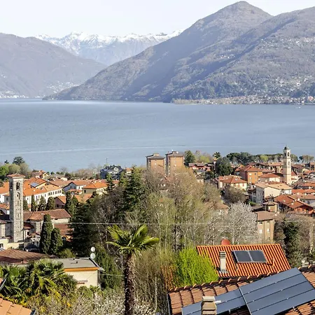 Ferienwohnung Casa Elena - Bella Vista Lago Germignaga Exterior foto
